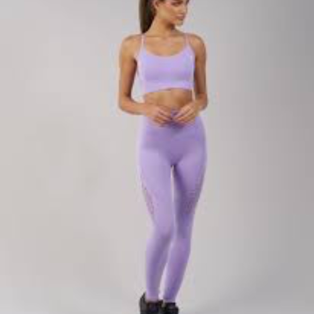 Gymshark Energy Seamless Leggings- Lilac - Picture 4 of 4